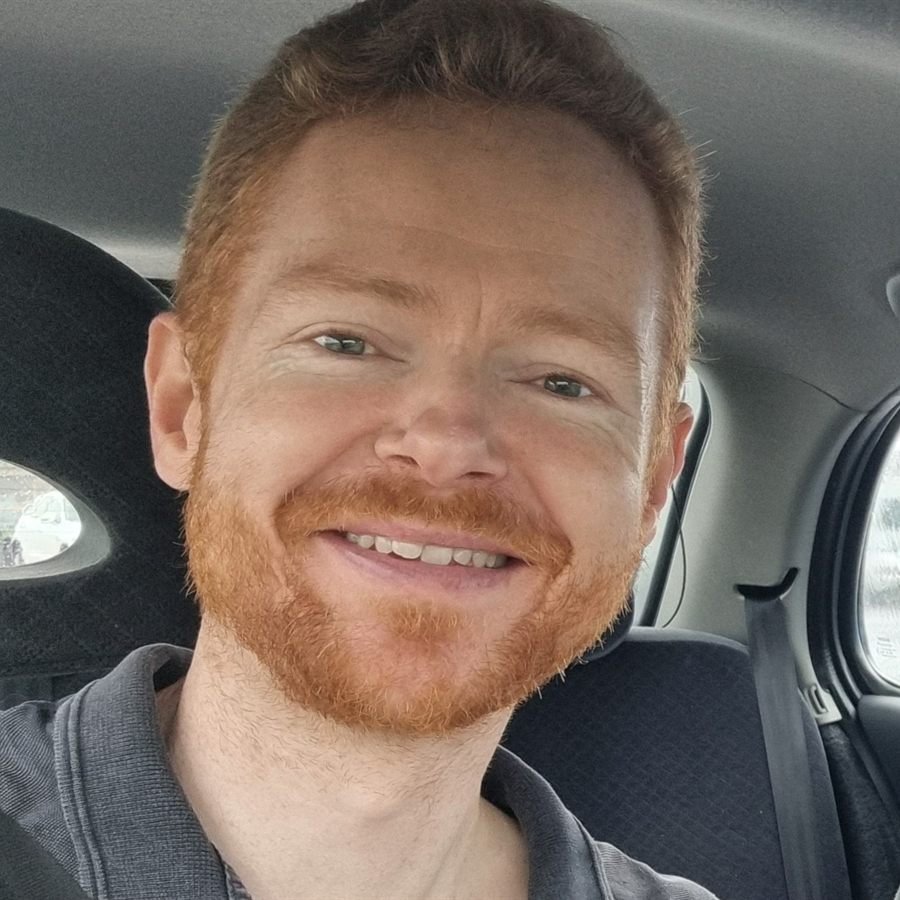 Ed Parker, smiling